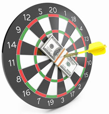 [image] dartboard